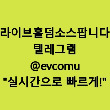 라이브홀덤소스팝니다