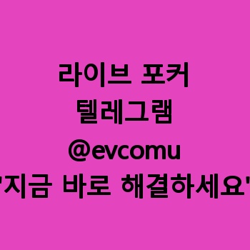 라이브 포커