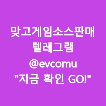 맞고게임소스판매