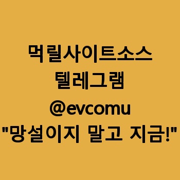 먹릴사이트소스