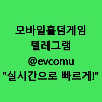 모바일홀덤게임