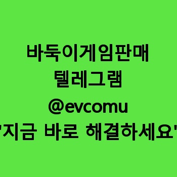바둑이게임판매