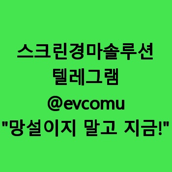 스크린경마솔루션