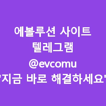 에볼루션 사이트
