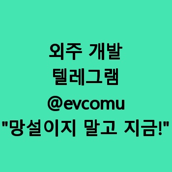 외주 개발