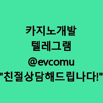 카지노개발
