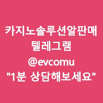 카지노솔루션알판매