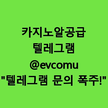 카지노알공급