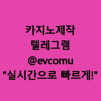 카지노제작