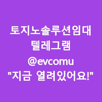 토지노솔루션임대