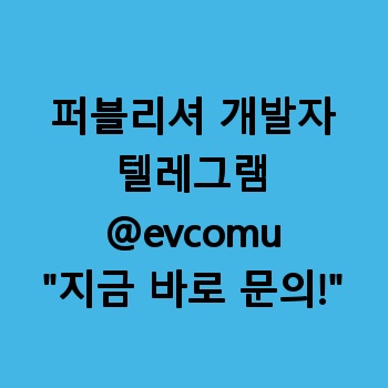 퍼블리셔 개발자