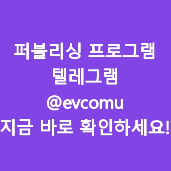 퍼블리싱 프로그램