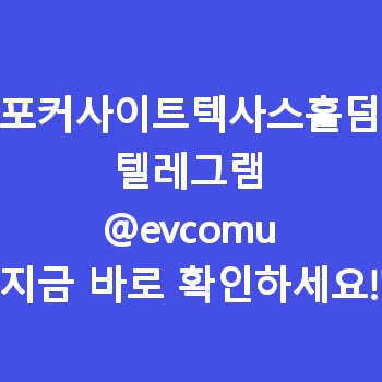 포커사이트텍사스홀덤
