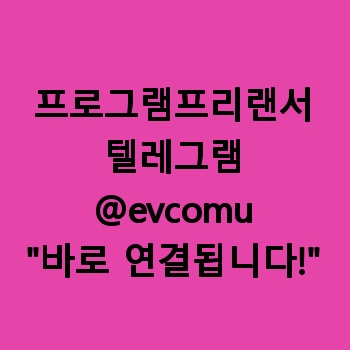 프로그램프리랜서