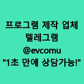 프로그램 제작 업체