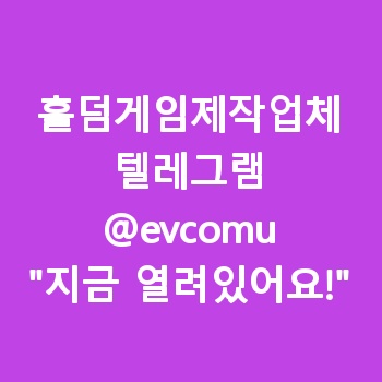 홀덤게임제작업체