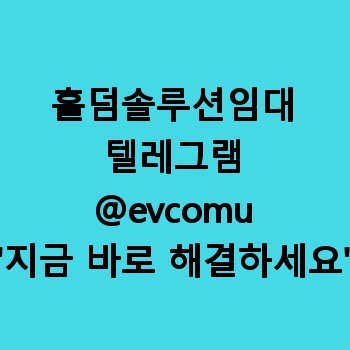 홀덤솔루션임대