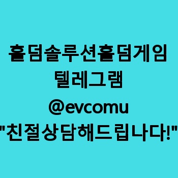 홀덤솔루션홀덤게임